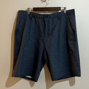 Hurley Navy Flat Front Men's Shorts